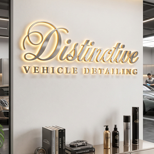 Letras de Canal LED 3D Retroiluminadas Personalizadas, Letrero Metálico IP65 Resistente al Agua para Exteriores, Exhibición de Logotipos para Empresas y Oficinas con Múltiples Colores - Product Image 3