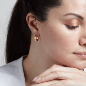 2025 Fine mode femmes 925 argent Sterling Orion boucles d'oreilles créoles haute qualité à la mode Style céleste en gros - Product Image 2