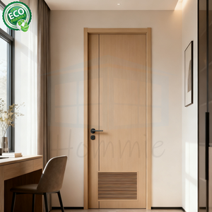 Puerta Moderna de PVC WPC, Impermeable, para Interiores, Baños - Product Image 5