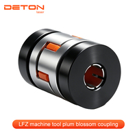 Accouplement souple LFZ à diaphragme en alliage d'aluminium, diamètre de trou 20 mm, haute vitesse 8000-12000 tr/min, pour moteur servo à vis