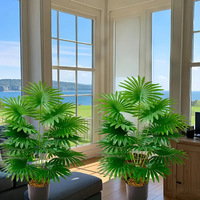 Plante artificielle en gros, grande plante artificielle en plastique, longue plante artificielle en bonsaï, décoration d'intérieur et d'extérieur, plafond vert