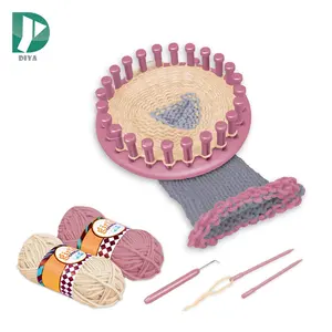 Meisjes Schepper Vlechten Wol Speelgoed 6 In 1 Handgemaakt Breimachine Speelgoed Voor Kinderen