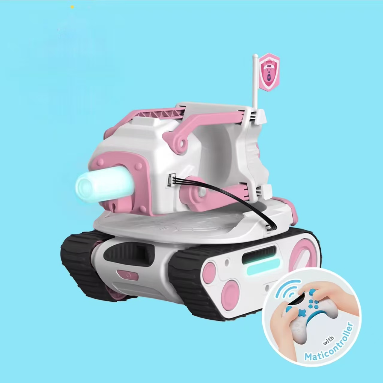 coche rosa