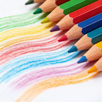 Ensemble de crayons de couleur ZKJ HB pour les élèves du primaire, non toxiques, pour les cours d'art et la peinture manuelle des enfants, crayons de couleur, papeterie