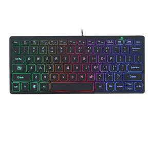Office Slim 78 Keys ABS Backlight Led Keyboard Wired <b>Mini</b> Keyboard for <b>PC</b>/Laptop/<b>windows</b> Desktop - Product Image 1