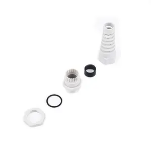 PG/M Plastic nylon spiral cable glands waterproof IP68 dust-proof cable gland