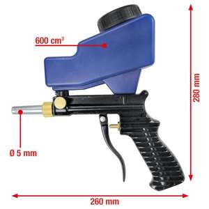 KS TOOLS-515,1909 Chorro de arena neumático, 260mm-ACCESORIOS DE HERRAMIENTAS DE AIRE EAN 4042146623749 - Product Image 2