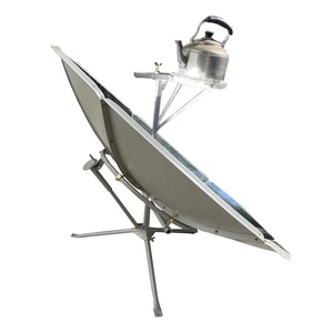 SANWEI Hebei Chine – <span class=keywords><strong>Four</strong></span> <span class=keywords><strong>solaire</strong></span> <span class=keywords><strong>parabolique</strong></span> 150 cm 1800 W en acier au carbone, type parapluie 1100, écologique, aluminisé sous vide - Product Image 6