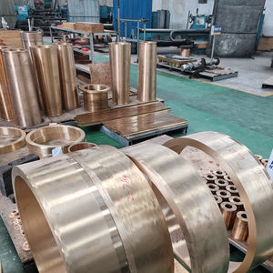 ชิ้นส่วนกลึง C95400 CNC บูชทองสัมฤทธิ์500มม. สำหรับชิ้นส่วนเครื่องบดกรวยหิน - Product Image 5