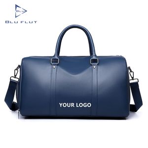 <strong>Leather</strong> <strong>Travel</strong> Duffel <strong>Bag</strong> With Shoe Pouch Bluflut Waterproof Weekend Overnight Duffle <strong>Bag</strong> <strong>for</strong> <strong>Men</strong> Gym Sports <strong>Travel</strong> <strong>Bag</strong> <strong>for</strong> <strong>Men</strong> - Product Image 1