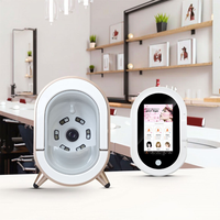Analizador de Piel con IA M9 de Fábrica OEM, Escáner Facial, Detector de Arrugas, Análisis de Humedad, Simulación de Envejecimiento, para Salón de Belleza, Uso Cosmético