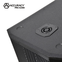 Subwoofer Activo de 15 Pulgadas con Amplificador Clase D AC35TD3-Bass de Accuracy Pro Audio, con Procesador de Señal Digital DSP