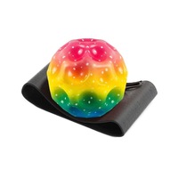 [Offre Spéciale] Balle Élastique Lumineuse en Caoutchouc Pierre de Lune pour Poignet, Jouet de Sport Extérieur Anti-Stress, Unisexe