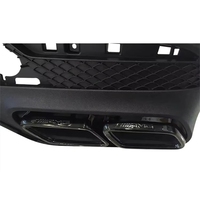 Diffuseur arrière GLE63 de haute qualité avec double sortie d'échappement pour Mercedes Benz W166 2015-2019 Sport