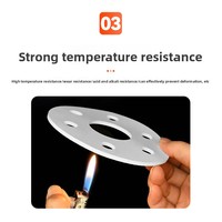 Joint d'étanchéité en PTFE expansé résistant aux hautes températures, rondelle souple résistante à la corrosion, joint de bride