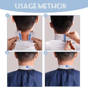 Factory Wholesale Disposable Neck Roll <b>Paper</b> Multicolor Neck Protection Ruffles Waterproof Neck Strip <b>Paper</b> for Barber - Product Image 4