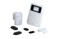 HEYI Offre Spéciale système d'alarme de sécurité à domicile personnel GSM WIFI LTE 32 sans fil 4 zone filaire alerte panique 4G 2G ODM OEM avec CE ROHS