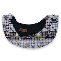 Bandana pour animaux Gogomio en coton doux, lavable, à fermeture de sécurité, foulard réglable, élégant, triangle, pour chiens et chats, haut de gamme, personnalisable