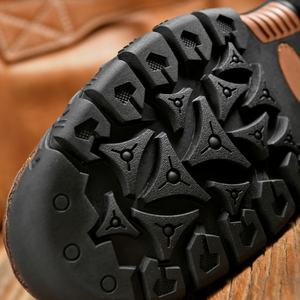 Chaussures de randonnée imperméables en cuir suédé de vache pour hommes, personnalisables, avec semelle intérieure en PU, tailles variées, directement de l'usine - Product Image 3