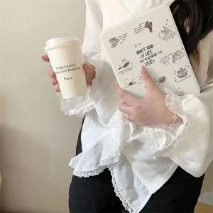 ภาพวาดสีน้ำมันการ์ตูน 360 °   เคสอะคริลิคแบบหมุนได้, ฝาครอบป้องกันรอยขีดข่วนสำหรับไอแพดแอร์ 4/5/6/7, ไอแพดโปร 11 นิ้ว, ไอแพด 10 - Product Image 4