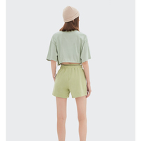 T-shirts pour femmes de qualité supérieure, style urbain, avec étiquette personnalisée, col rabattu, demi-fermeture éclair et bas ajustable