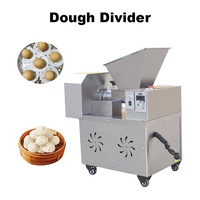 Machine de distribution de pâte de pain, appareil à percer automatique et réglable, moulage de petits pains farcis, avec coupe