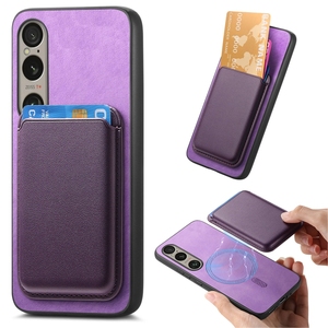 Funda trasera de cuero magnética 2 en 1 para Sony Xperia 10V/1V/5V/10VI/1VI, para <span class=keywords><strong>Nothing</strong></span> Phone 2A, funda para tarjeta de crédito - Product Image 6