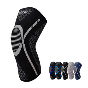 ปลอกรัดเข่าแบบถักผ้าไนลอนนีโอพรีนสำหรับเล่นกีฬาผู้ใหญ่ปลอกรัดพยุงเข่าสำหรับใส่เล่นกีฬาวิ่งบาสเก็ตบอล - Product Image 1