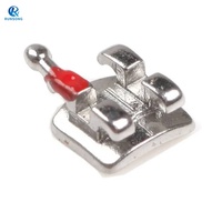 Supports orthodontiques métalliques MIM Tech MBT 022 018 avec fentes 3-4-5 et crochets
