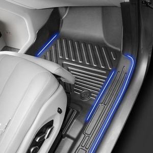 Tapis de sol de voiture en TPE imperméable et antidérapant KQD, tapis de voiture en TPE, utilisé pour Chevrolet MALIBU 2024 - Product Image 2