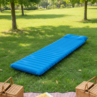 Ultra-compacte, aufblasbare Campingmatte aus 40D Ripstop-Nylon mit TPU-Beschichtung, leichte Schlafmatte zum Wandern und Backpacking