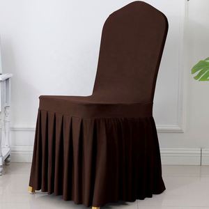 Fundas para Sillas al por Mayor, Económicas, para Fiestas al Aire Libre, Bodas, Impermeables, de Poliéster Resistente, Multiusos, Universales, Negras - Product Image 3