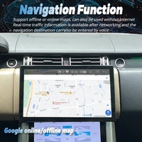 Autoradio multimédia Android GPS Android Auto Navigation pour Land Rover Range Rover Sport L494 L405 2013-2018 avec écran 13,3 pouces