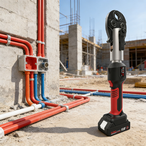 Outil de sertissage portable de qualité industrielle haute précision pour raccords de tuyauterie de chantier, pour tuyauterie PEX <span class=keywords><strong>multicouche</strong></span> de plomberie commerciale - Product Image 1