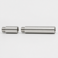 Adaptateur d'extension BSP en acier inoxydable 201 304, filetage mâle-femelle 3/4 pouce de 10 à 100 mm, raccords de tuyauterie moulés par investissement
