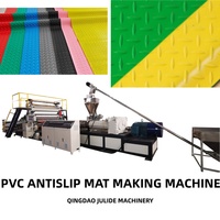 Ligne de production d'extrusion de tapis antidérapants en PVC pour piscine, salle de bain, porte et sol, fabriquée en Chine