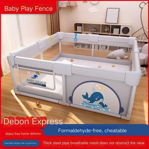 <span class=keywords><strong>Parc</strong></span> <span class=keywords><strong>pour</strong></span> bébé pliable avec montage facile, utilisation en intérieur, taille et motif animal personnalisables - Product Image 4