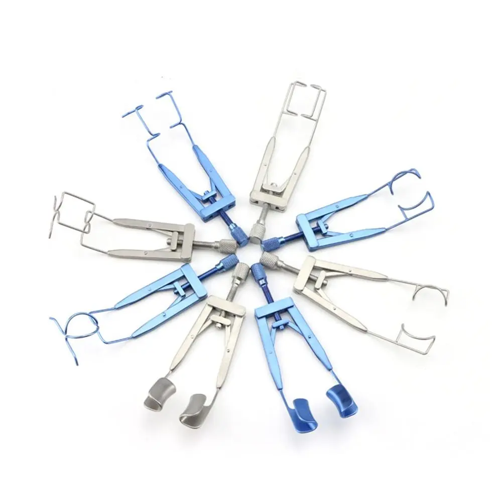 स्टेनलेस स्टील समायोज्य तार Lieberman आंख प्लास्टिक नेत्र शल्य चिकित्सा उपकरणों के लिए वीक्षक