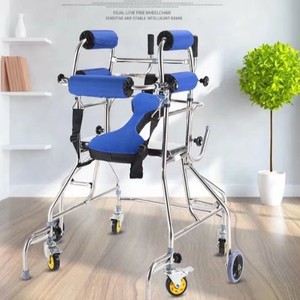 <b>Elderly</b> <b>Walker</b> With Wheels Height Adjustable For Rehabilitation And Mobility Assistance - Product Image 1