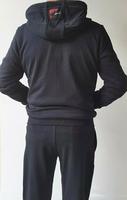 Survêtements en molleton 100% coton, broderie de logo personnalisée, bas de survêtement d'hiver de haute qualité, respirants, coupe-vent, ensemble 2 pièces