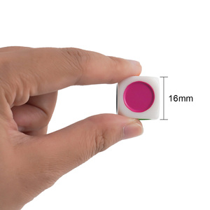 Jeu de société d'enseignement en classe 16mm pour enfants Jeu de société à six faces <span class=keywords><strong>avec</strong></span> points colorés Jeu de voyage pour maison de poupée en plastique - Product Image 6