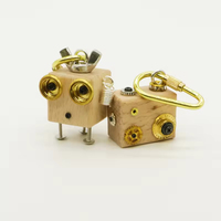 Porte-clés en bois vierge pour la créativité, cadeau DIY populaire, conception personnalisée, gravure laser, impression typographique, logo personnalisé, couleur personnalisée