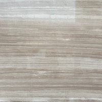 Dalle de marbre à grain de bois naturel pour incrustation de sols en pierre et bois, et placage de bois naturel de luxe pour projets hôteliers