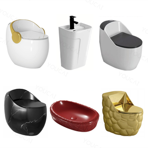 Oeuf toilette salle de bain toilette et lavabo <span class=keywords><strong>costume</strong></span> gros water-cabinet qualité <span class=keywords><strong>prix</strong></span> couleur toilette lavabo ensemble - Product Image 4