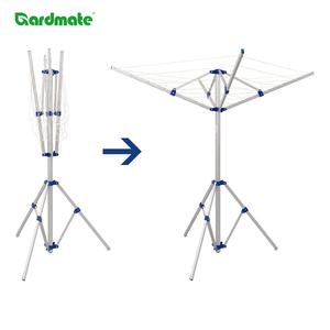 Séchoir à linge rotatif pliable en aluminium à 4 bras - Séchoir portable pour l'<span class=keywords><strong>extérieur</strong></span>, jardin et camping - Product Image 4
