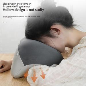 Wholesale Students' U-Shape Space Memory Foam <b>Neck</b> <b>Pillow</b> with Anti-Dust Mite for Daily Naps & Lunch Breaks - Product Image 4