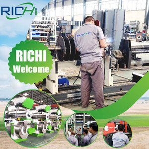 Richi Hot Bán 3-4 T/H Cừu Ngựa Bê Bò Catttle Động Vật Pellet Thức Ăn Nhà Sản Xuất - Product Image 6