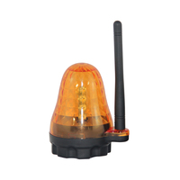Lampe de signalisation LED extérieure 12-265V AC/DC, clignotante, d'avertissement d'urgence, à fixation murale pour ouvre-porte automatique
