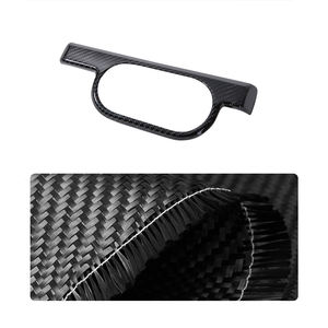 SUNMAX pour <span class=keywords><strong>Porsche</strong></span> 911 <span class=keywords><strong>718</strong></span> Boxster <span class=keywords><strong>Cayman</strong></span> fibre de carbone voiture intérieur Console <span class=keywords><strong>centrale</strong></span> phare panneau de commande couverture garniture pièces - Product Image 4