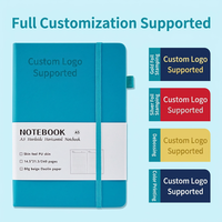 Carnet A5 en cuir PU avec sangle, agenda personnalisé, journal d'affaires, emplacement pour stylo, carnet de notes de bureau